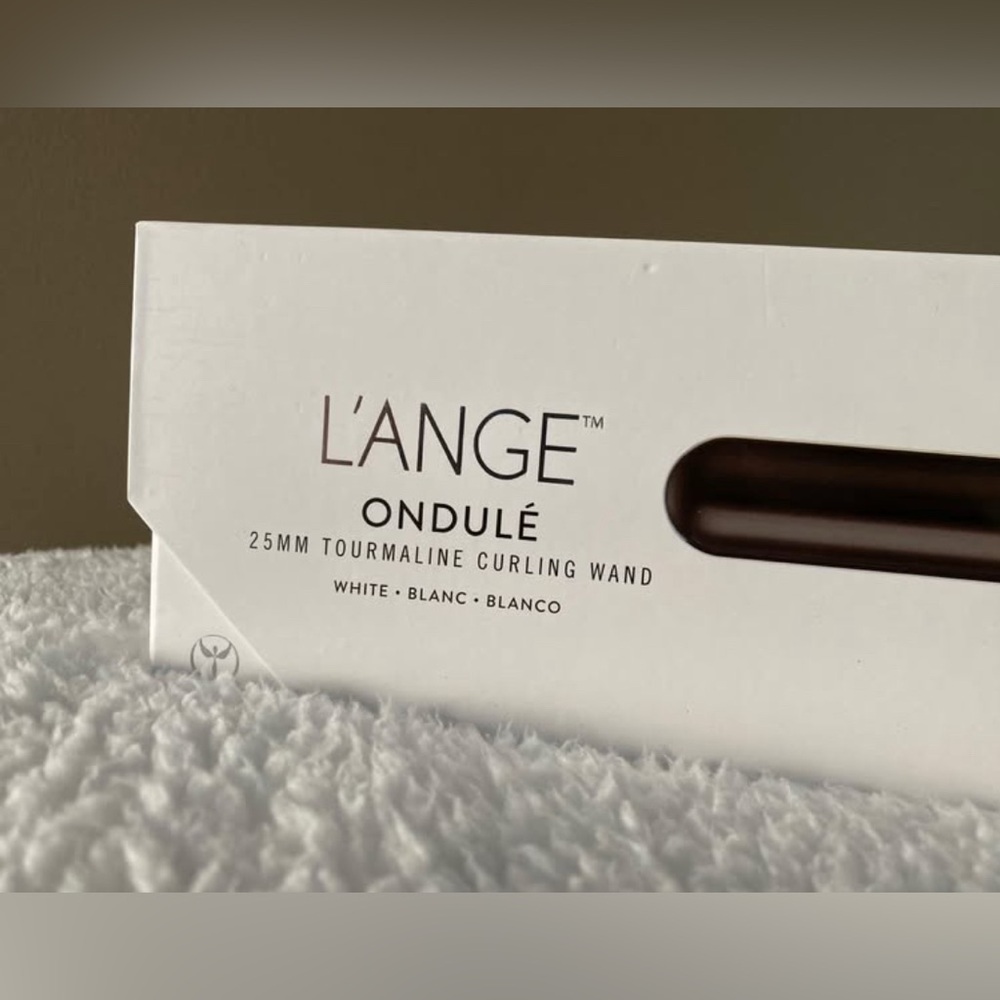 Brand new L’ange Ondule, 25 mm Tourmaline curling wand - Picture 2 of 3